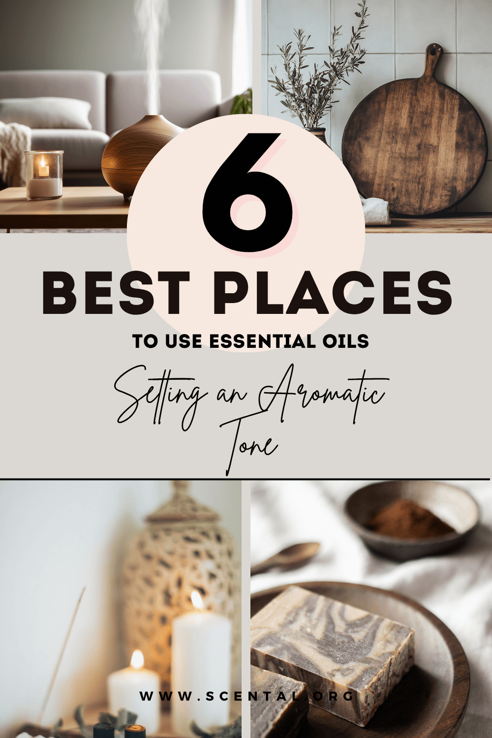 The Best Places to use Essential Oils - setting an aromatic tone
