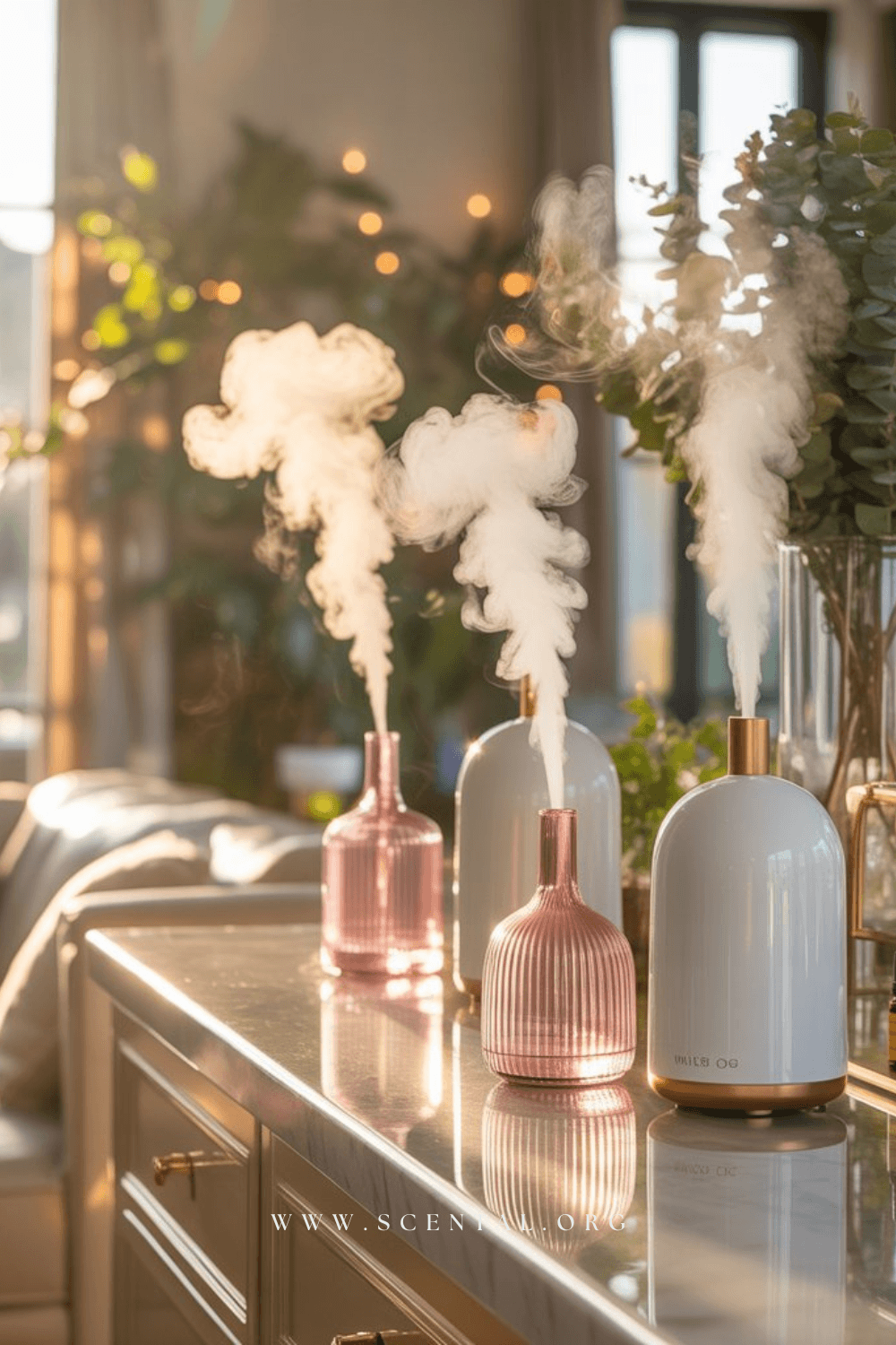 Aromatherapy Diffuser overview and blends for sleep, memory & grounding