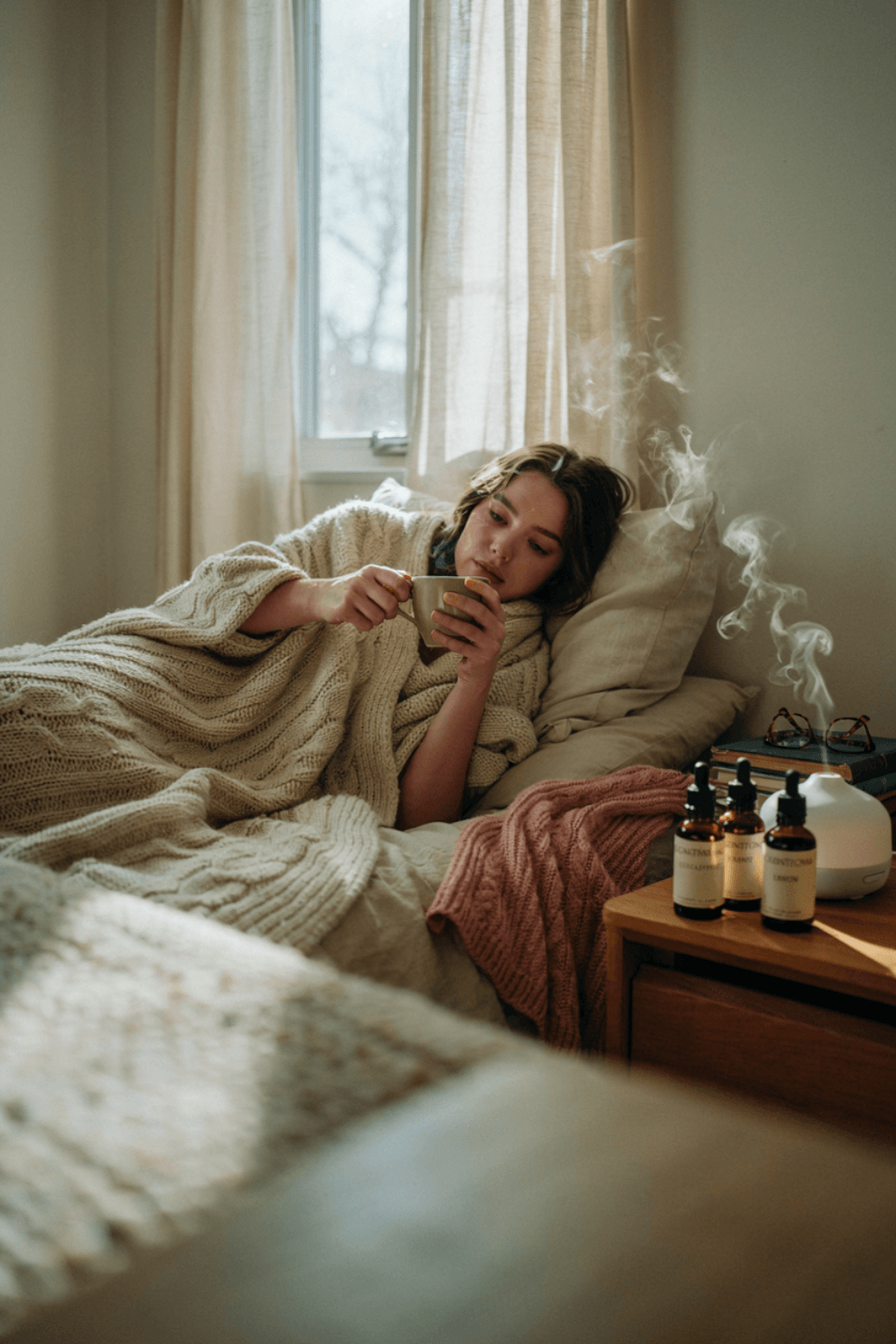 what essential oils are good for a cold?Essential oils for sick.