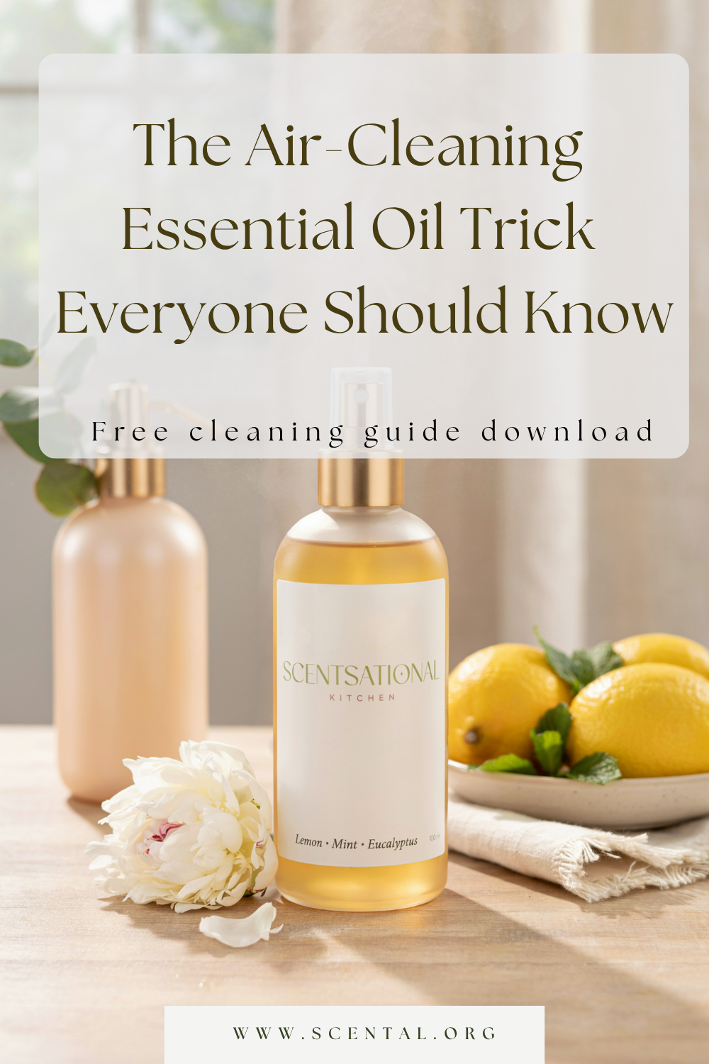 Air-Cleaning with Essential Oils