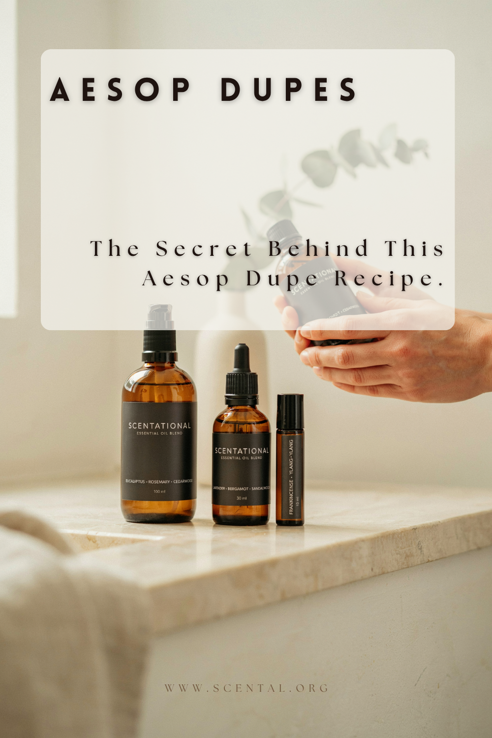 Aesop Dupes With Essential Oils Non Toxic Frangence